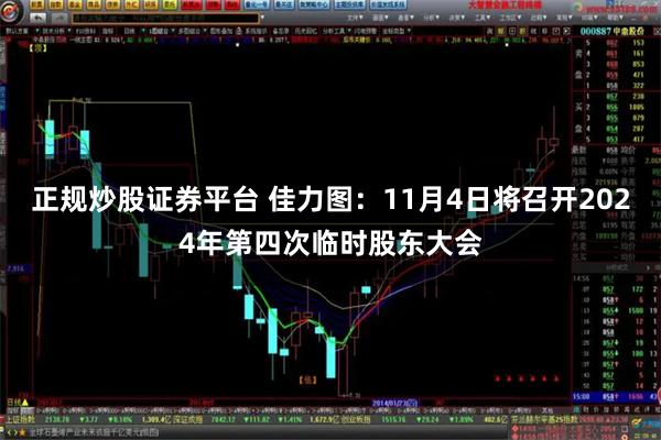 正规炒股证券平台 佳力图：11月4日将召开2024年第四次临时股东大会